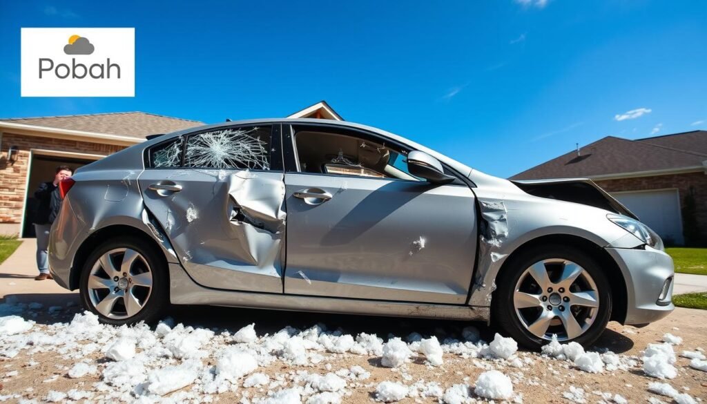 filing a hail damage car insurance claim